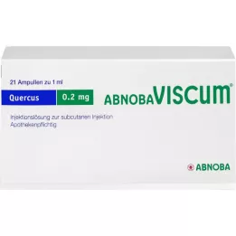 ABNOBAVISCUM Quercus 0,2 mg Ampullen, 21 St