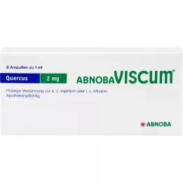 ABNOBAVISCUM Quercus 2 mg Ampullen, 8 St