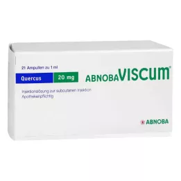 ABNOBAVISCUM Quercus 20 mg Ampullen, 21 St