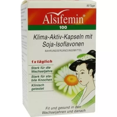 ALSIFEMIN 100 Klima-Aktiv m.Soja 1x1 Kapseln, 90 St