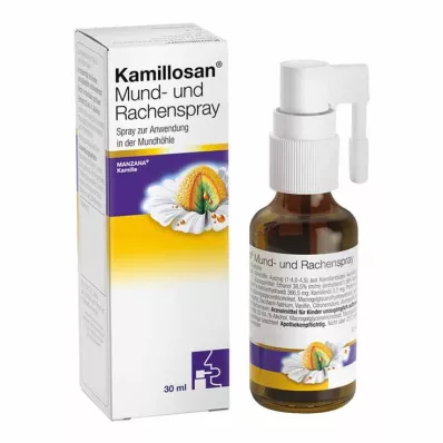 KAMILLOSAN Mund- und Rachenspray, 30 ml