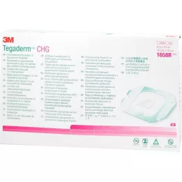TEGADERM 3M CHG I.V. Fixierverb.10x12 cm 1658R, 25 St