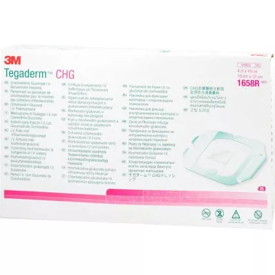 TEGADERM 3M CHG I.V. Fixierverb.10x12 cm 1658R, 25 St
