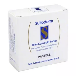 SULFODERM S Teint Kompakt Puder pastell, 10 g