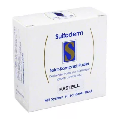 SULFODERM S Teint Kompakt Puder pastell, 10 g