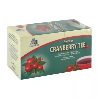 CRANBERRY TEE Filterbeutel, 20 St