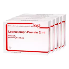 LOPHAKOMP Procain 2 ml Injektionslösung, 50X2 ml
