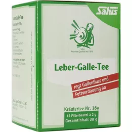 LEBER GALLE-Tee Kräutertee Nr.18a Salus Filterbtl., 15 St