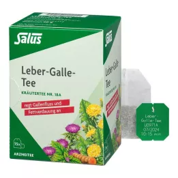 LEBER GALLE-Tee Kräutertee Nr.18a Salus Filterbtl., 15 St