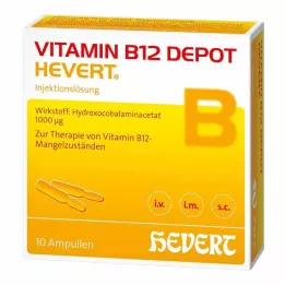 VITAMIN B12 DEPOT Hevert Ampullen, 10 St