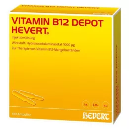VITAMIN B12 DEPOT Hevert Ampullen, 100 St