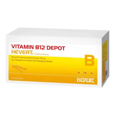 VITAMIN B12 DEPOT Hevert Ampullen, 100 St