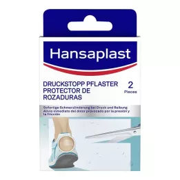 HANSAPLAST Druckstopp transparent.Schutzpolster, 2 St