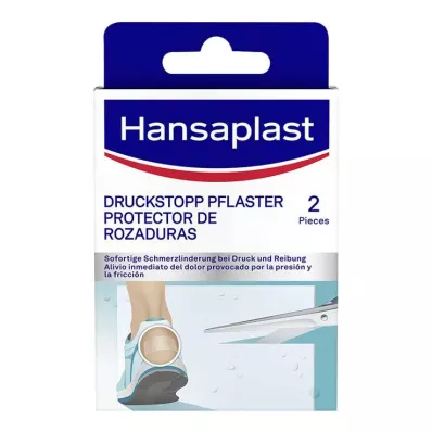 HANSAPLAST Druckstopp transparent.Schutzpolster, 2 St