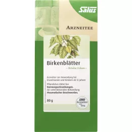 BIRKENBLÄTTER Tee Bio Betulae folium Salus, 80 g