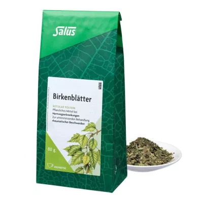 BIRKENBLÄTTER Tee Bio Betulae folium Salus, 80 g