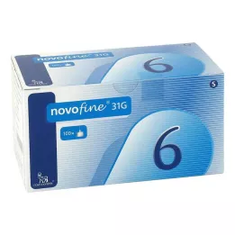 NOVOFINE 6 Kanülen 0,25x6 mm, 100 St