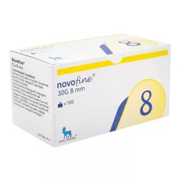 NOVOFINE 8 Kanülen 0,30x8 mm, 100 St