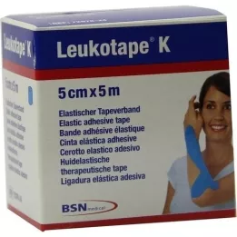 LEUKOTAPE K 5 cm hellblau, 1 St