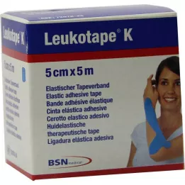 LEUKOTAPE K 5 cm hellblau, 1 St