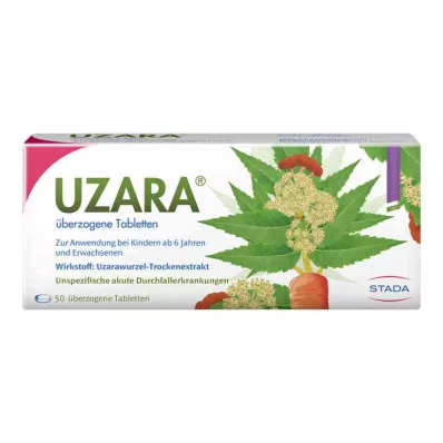 UZARA 40 mg überzogene Tabletten, 50 St