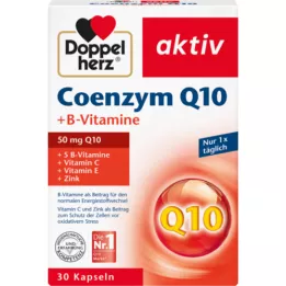DOPPELHERZ Coenzym Q10+B Vitamine Kapseln, 30 St
