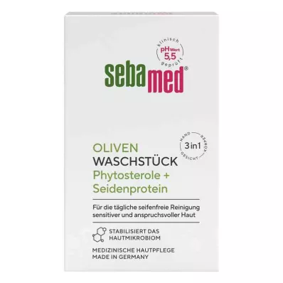 SEBAMED Seifenfreies Waschstück Olive, 150 g