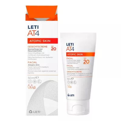 LETI AT4 Gesichtscreme SPF 20, 50 ml