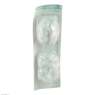 ASKINA Schlinggazetupfer pflaumengr.steril, 4 St