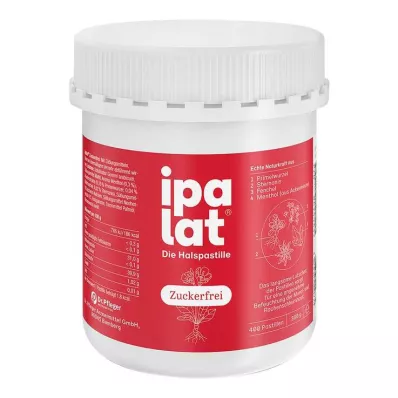 IPALAT Halspastillen zuckerfrei, 400 St