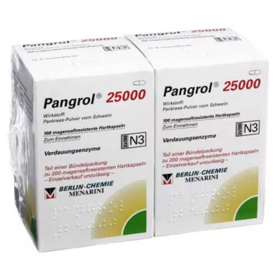 PANGROL 25.000 Hartkps.m.magensaftr.überz.Pell., 200 St