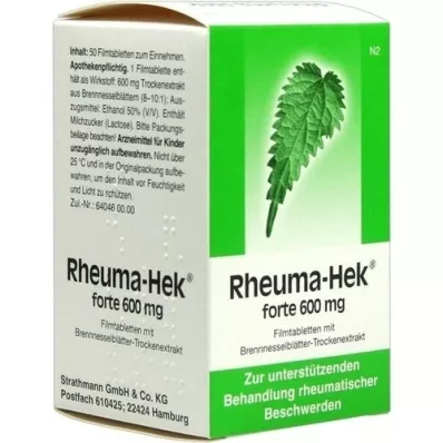 RHEUMA HEK forte 600 mg Filmtabletten, 50 St