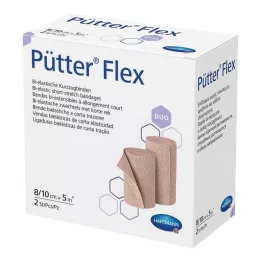 PÜTTER Flex Duo Binde 8/10 cmx5 m, 2 St