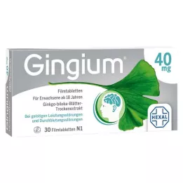 GINGIUM Filmtabletten, 30 St