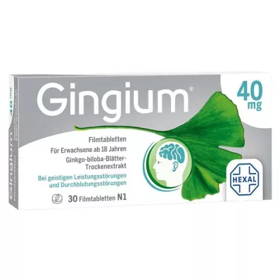 GINGIUM Filmtabletten, 30 St