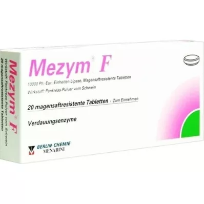 MEZYM F magensaftresistente Tabletten, 20 St