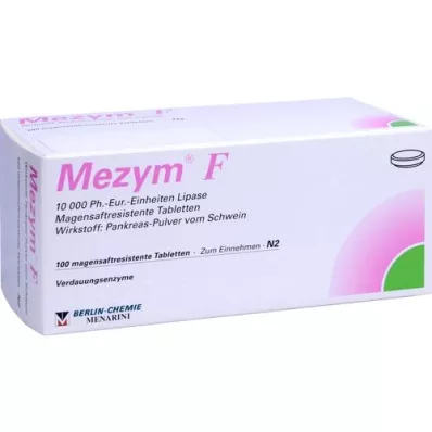 MEZYM F magensaftresistente Tabletten, 100 St