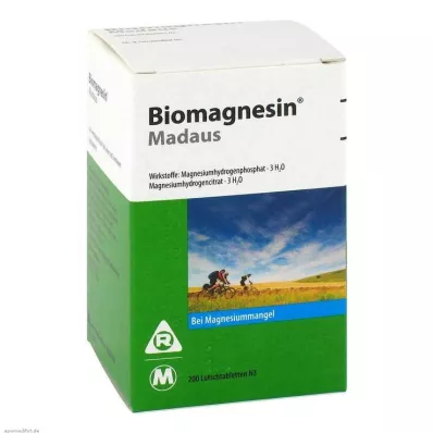 BIOMAGNESIN Madaus Lutschtabletten, 200 St