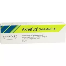 AKNEFUG oxid mild 3% Gel, 25 g