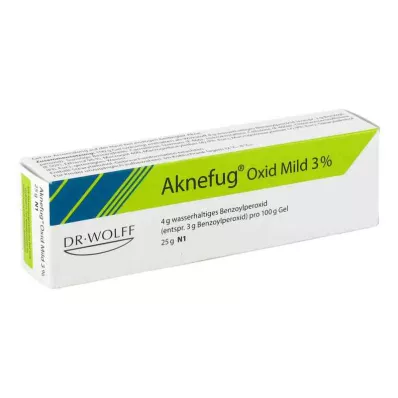 AKNEFUG oxid mild 3% Gel, 25 g