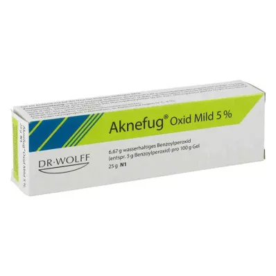 AKNEFUG oxid mild 5% Gel, 25 g AKNEFUG oxid mild 5% Gel, 25 g
