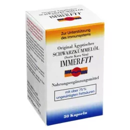 SCHWARZKÜMMELÖL Immerfit Kapseln, 50 St