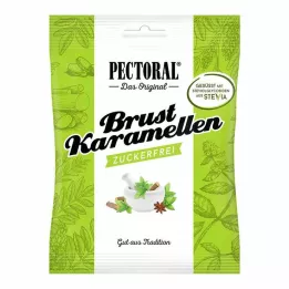 PECTORAL Brustkaramellen zuckerfrei Beutel, 60 g