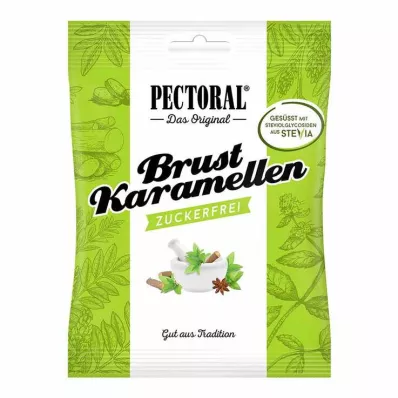 PECTORAL Brustkaramellen zuckerfrei Beutel, 60 g PECTORAL Brustkaramellen zuckerfrei Beutel, 60 g