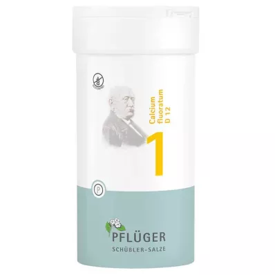BIOCHEMIE Pflüger 1 Calcium fluoratum D 12 Tabl., 400 St
