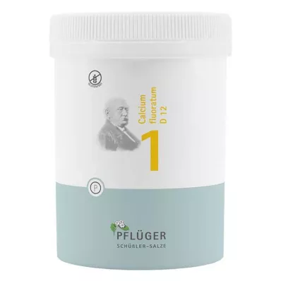 BIOCHEMIE Pflüger 1 Calcium fluoratum D 12 Tabl., 1000 St
