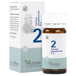 BIOCHEMIE Pflüger 2 Calcium phosphoricum D 6 Tabl., 100 St
