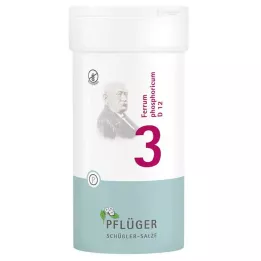 BIOCHEMIE Pflüger 3 Ferrum phosphoricum D 12 Tabl., 400 St