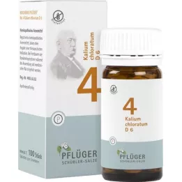 BIOCHEMIE Pflüger 4 Kalium chloratum D 6 Tabletten, 100 St