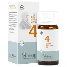 BIOCHEMIE Pflüger 4 Kalium chloratum D 6 Tabletten, 100 St